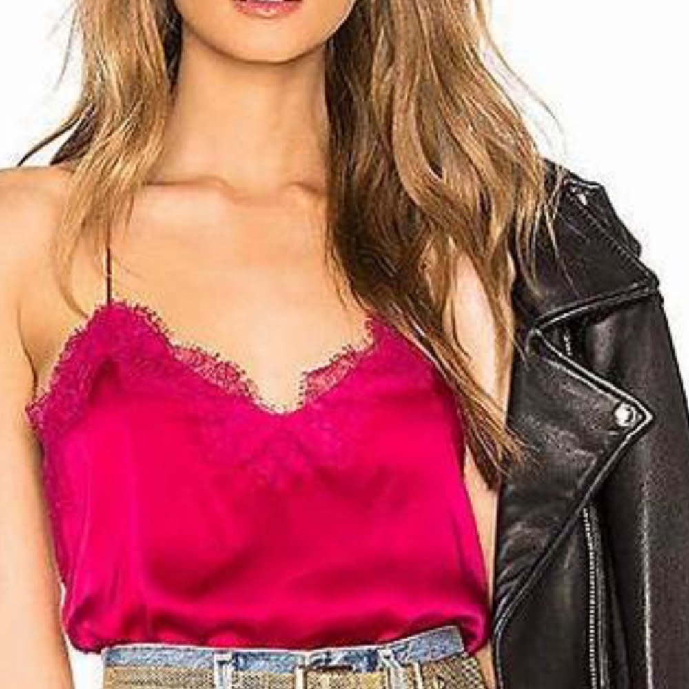 Cami NYC pink racerback tank size M